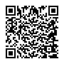 QR kód a telefonszámhoz +2694640349