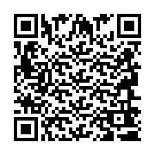 QR Code pour le numéro de téléphone +2694640350