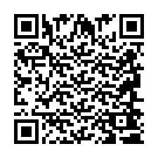 Código QR para número de teléfono +2694640361