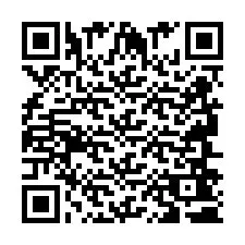 QR-code voor telefoonnummer +2694640374