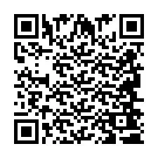 QR kód a telefonszámhoz +2694640376