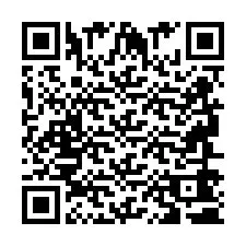 QR kód a telefonszámhoz +2694640385