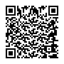 QR kód a telefonszámhoz +2694640388