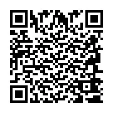 QR-code voor telefoonnummer +2694640390