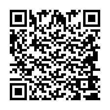 Código QR para número de teléfono +2694640396