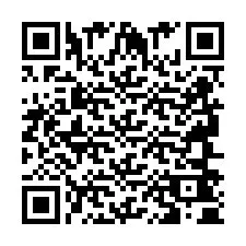 Código QR para número de teléfono +2694640430