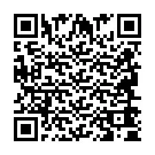 QR Code pour le numéro de téléphone +2694640486