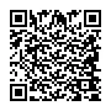 QR kód a telefonszámhoz +2694640536