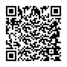 QR Code pour le numéro de téléphone +2694640560