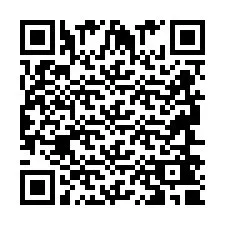 Código QR para número de telefone +2694640961