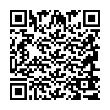 Código QR para número de teléfono +2694641761