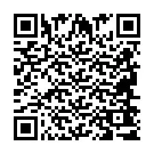 QR Code pour le numéro de téléphone +2694641767