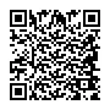 Codice QR per il numero di telefono +2694641836