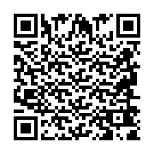 Código QR para número de telefone +2694641849