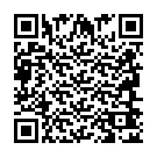 Código QR para número de teléfono +2694642020