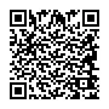 QR-code voor telefoonnummer +2694642022