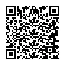 Código QR para número de teléfono +2694642034