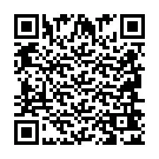 QR-koodi puhelinnumerolle +2694642058