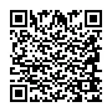 Código QR para número de teléfono +2694642060