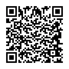 Código QR para número de teléfono +2694642072