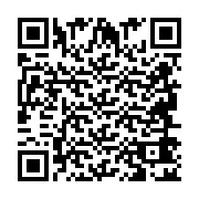 QR-koodi puhelinnumerolle +2694642086