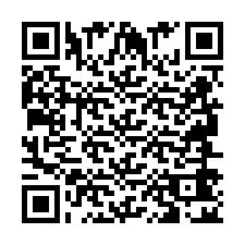 Código QR para número de teléfono +2694642088