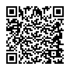 Código QR para número de teléfono +2694642129