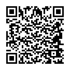 Código QR para número de teléfono +2694642137