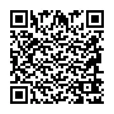 QR-code voor telefoonnummer +2694642141