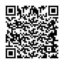 Codice QR per il numero di telefono +2694642226