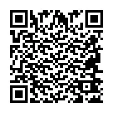 QR-code voor telefoonnummer +2694642227