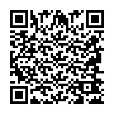 QR-code voor telefoonnummer +2694642228