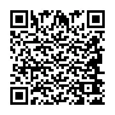 Codice QR per il numero di telefono +2694642236