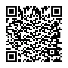 Codice QR per il numero di telefono +2694642238