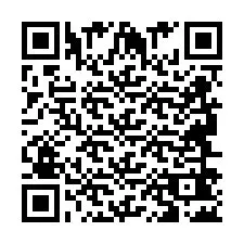 Codice QR per il numero di telefono +2694642246