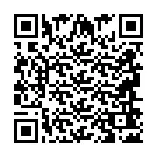 Código QR para número de teléfono +2694642255