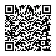 Codice QR per il numero di telefono +2694642308