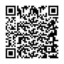 Codice QR per il numero di telefono +2694642310