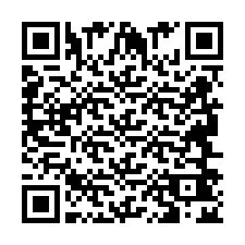電話番号のQRコード +2694642422