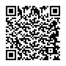 Código QR para número de teléfono +2694642426