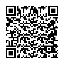 電話番号のQRコード +2694642429