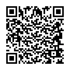 QR-code voor telefoonnummer +2694642452