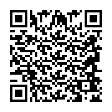 Código QR para número de teléfono +2694642471