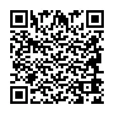 Código QR para número de teléfono +2694642482