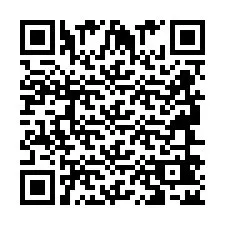 Código QR para número de telefone +2694642540