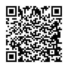 Código QR para número de teléfono +2694642556