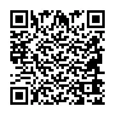 Código QR para número de teléfono +2694642587