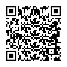 Codice QR per il numero di telefono +2694642606
