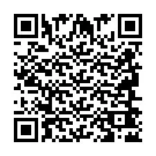 QR Code pour le numéro de téléphone +2694642624