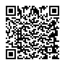 Codice QR per il numero di telefono +2694642644